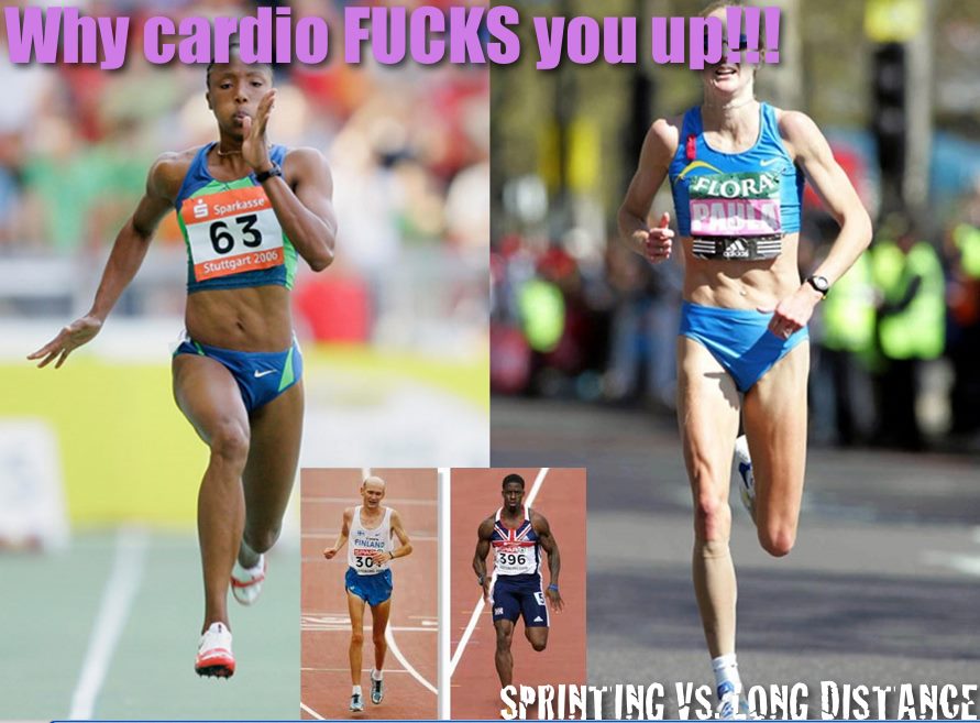 Cardio fs you up!